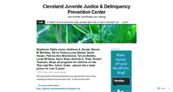 Desktop Screenshot of clevelandjuvenilejustice.wordpress.com