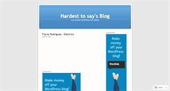 Desktop Screenshot of bkk00.wordpress.com