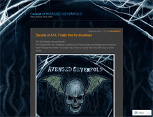Tablet Screenshot of decadeofa7x.wordpress.com