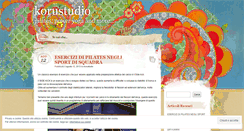 Desktop Screenshot of korustudio.wordpress.com