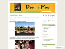Tablet Screenshot of danigomisescudero.wordpress.com
