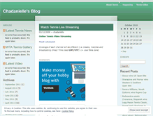 Tablet Screenshot of chadanielle.wordpress.com