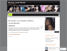 Tablet Screenshot of monicalizethmurillo.wordpress.com