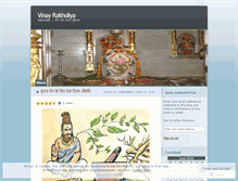 Tablet Screenshot of jaysomnath.wordpress.com