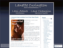 Tablet Screenshot of laniaames.wordpress.com