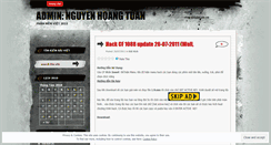 Desktop Screenshot of nhtuan20071.wordpress.com