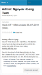 Mobile Screenshot of nhtuan20071.wordpress.com