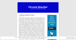 Desktop Screenshot of faboulker.wordpress.com