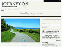Tablet Screenshot of journeyonmag.wordpress.com