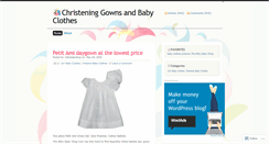 Desktop Screenshot of bittybabyshop.wordpress.com