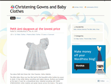 Tablet Screenshot of bittybabyshop.wordpress.com