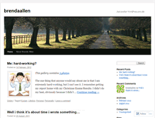 Tablet Screenshot of brendaallen.wordpress.com