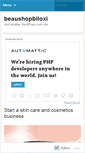 Mobile Screenshot of beaushopbiloxi.wordpress.com