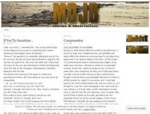 Tablet Screenshot of mdjb.wordpress.com