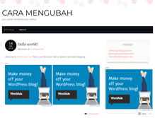 Tablet Screenshot of caramengubah.wordpress.com