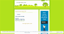 Desktop Screenshot of gnvperu.wordpress.com