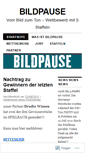 Mobile Screenshot of bildpause.wordpress.com