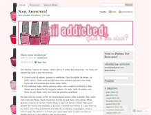 Tablet Screenshot of nailaddiction.wordpress.com