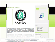 Tablet Screenshot of overdoc.wordpress.com