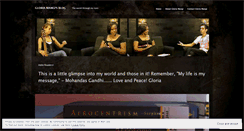 Desktop Screenshot of gloriamangi.wordpress.com