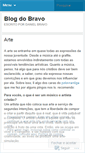 Mobile Screenshot of blogdobravo.wordpress.com