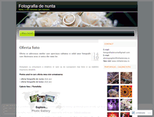 Tablet Screenshot of fotografiadenunta.wordpress.com