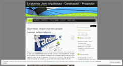 Desktop Screenshot of exalumnosutem.wordpress.com