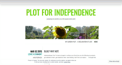 Desktop Screenshot of plottingforindependence.wordpress.com