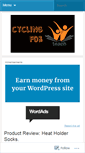 Mobile Screenshot of cyclingforteach.wordpress.com