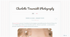 Desktop Screenshot of charlottetreurnichtphotography.wordpress.com