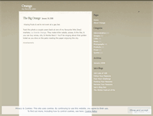 Tablet Screenshot of photoorange.wordpress.com