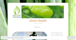 Desktop Screenshot of greenhealthseychelles.wordpress.com