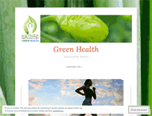 Tablet Screenshot of greenhealthseychelles.wordpress.com