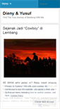Mobile Screenshot of dieny.wordpress.com
