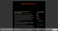 Desktop Screenshot of lmholografia.wordpress.com