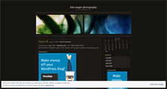 Desktop Screenshot of kimsingerphoto.wordpress.com