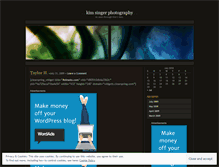 Tablet Screenshot of kimsingerphoto.wordpress.com