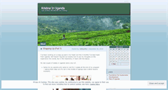 Desktop Screenshot of kristinainuganda.wordpress.com