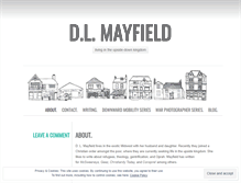 Tablet Screenshot of dlmayfield.wordpress.com