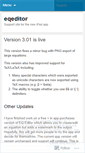 Mobile Screenshot of eqeditor.wordpress.com