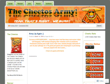 Tablet Screenshot of cpcheetoarmy.wordpress.com