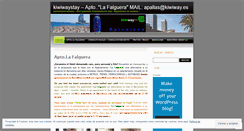 Desktop Screenshot of kiwiwaystay.wordpress.com