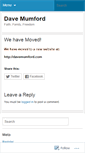 Mobile Screenshot of davemumford.wordpress.com