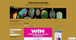 Desktop Screenshot of cfjddragontalk.wordpress.com