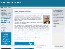 Tablet Screenshot of markiteer.wordpress.com