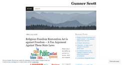 Desktop Screenshot of gunnerscott.wordpress.com