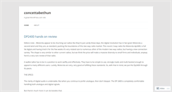 Desktop Screenshot of concettabethun.wordpress.com