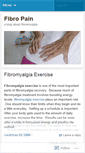 Mobile Screenshot of fibropain.wordpress.com