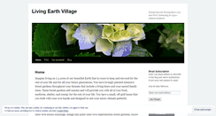 Desktop Screenshot of livingearthvillage.wordpress.com