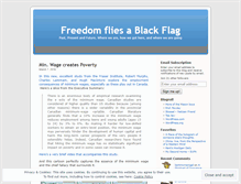 Tablet Screenshot of freedomfliesblackflag.wordpress.com